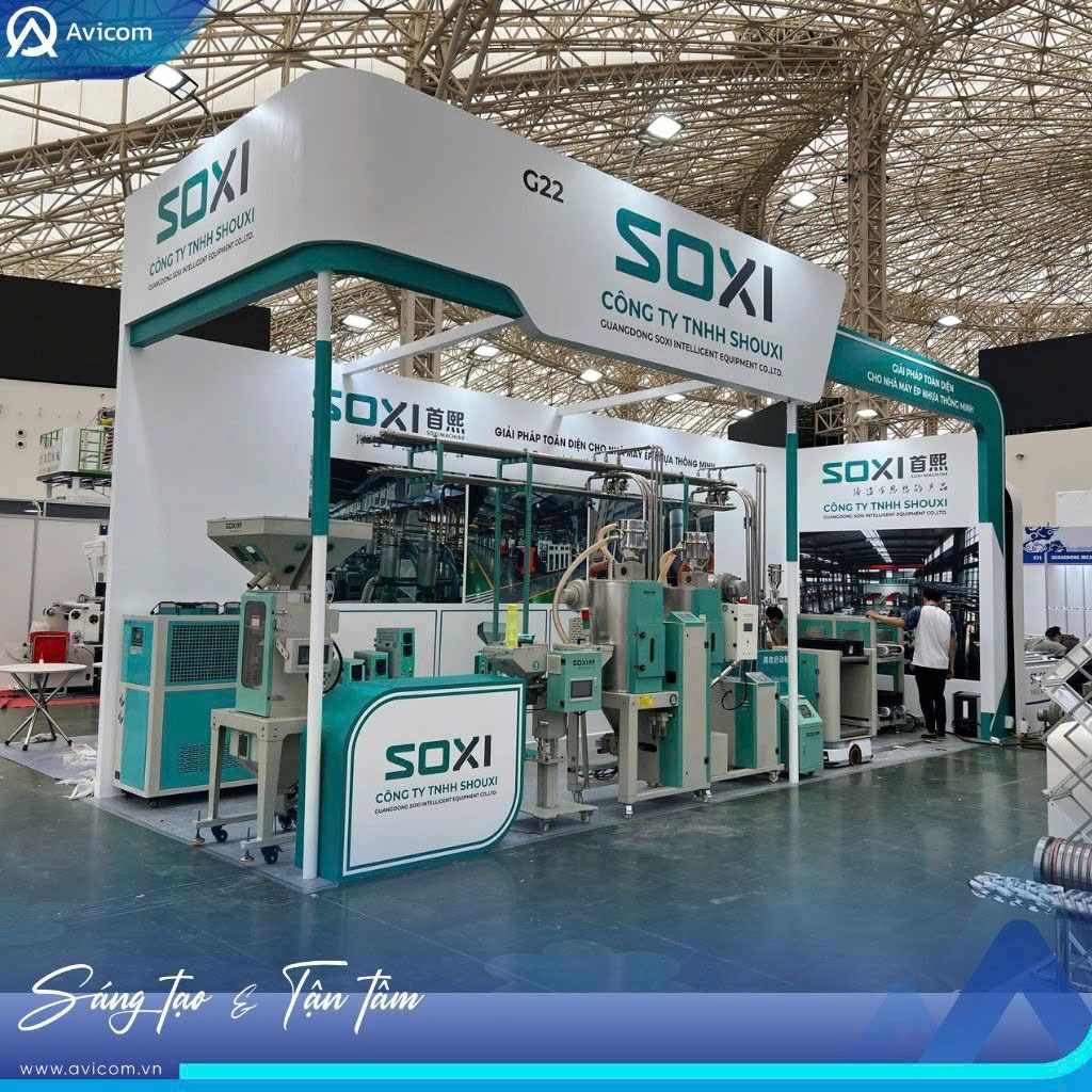 Thiết kế thi công gian hàng Vietnam Elevator Expo 2026 tại SECC